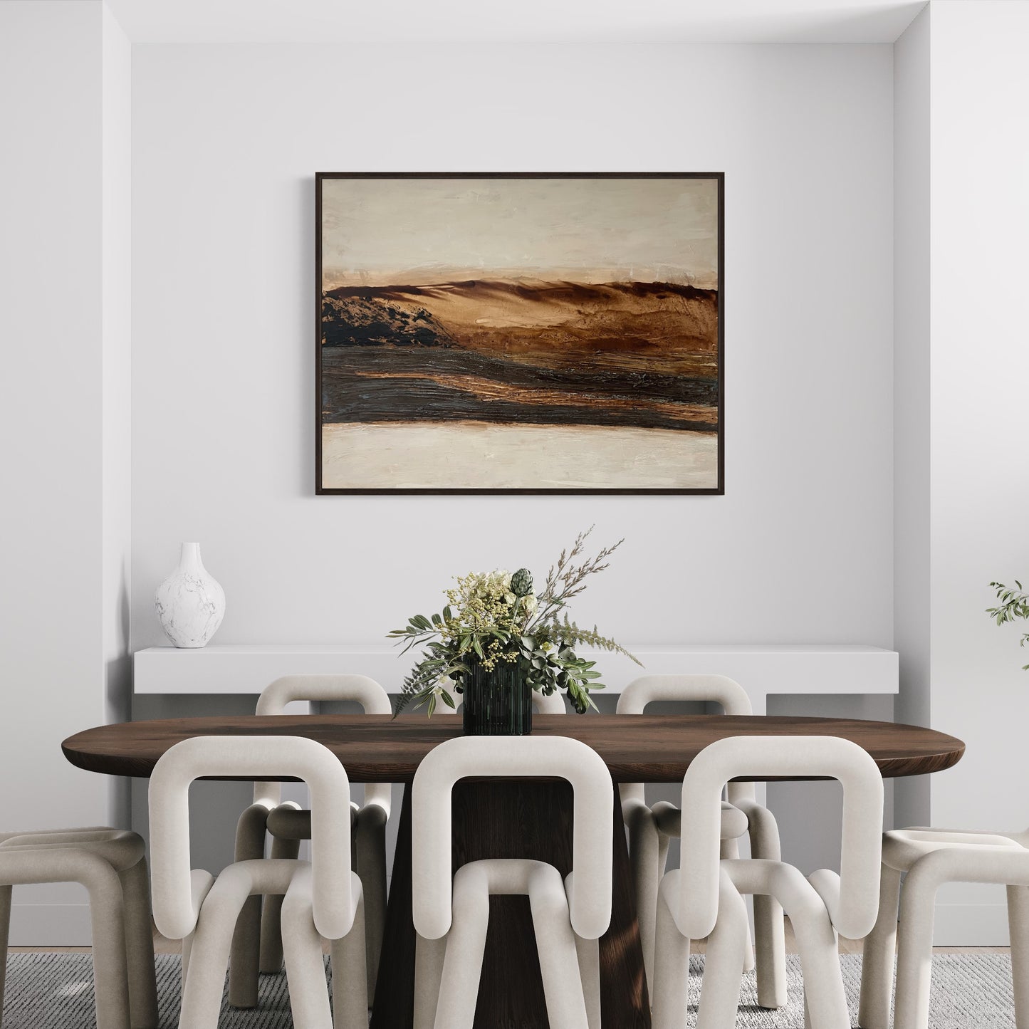 Rolling Sand Hills - FRAMED PRINT Exclusive to ARTIST LANE