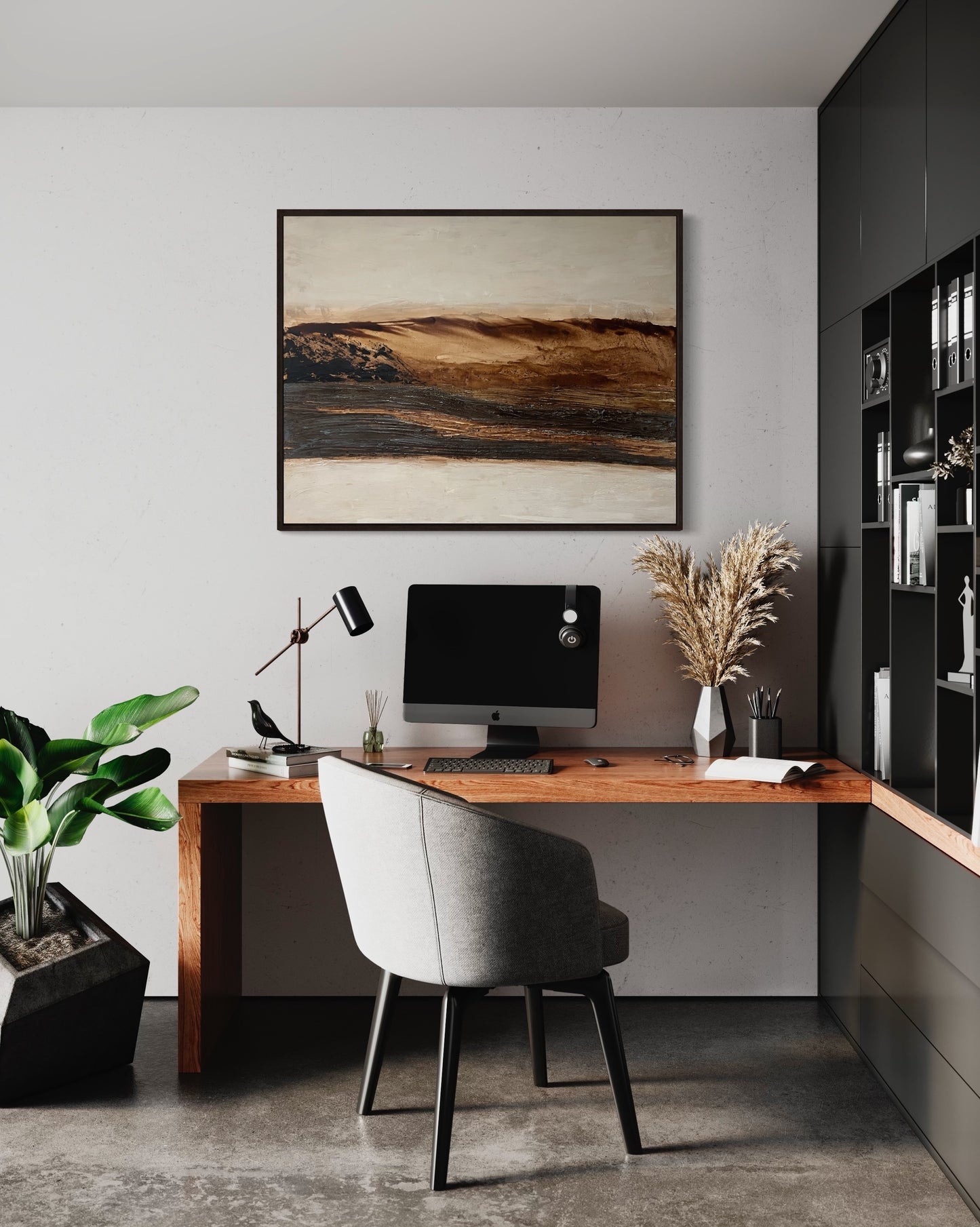 Rolling Sand Hills - FRAMED PRINT Exclusive to ARTIST LANE