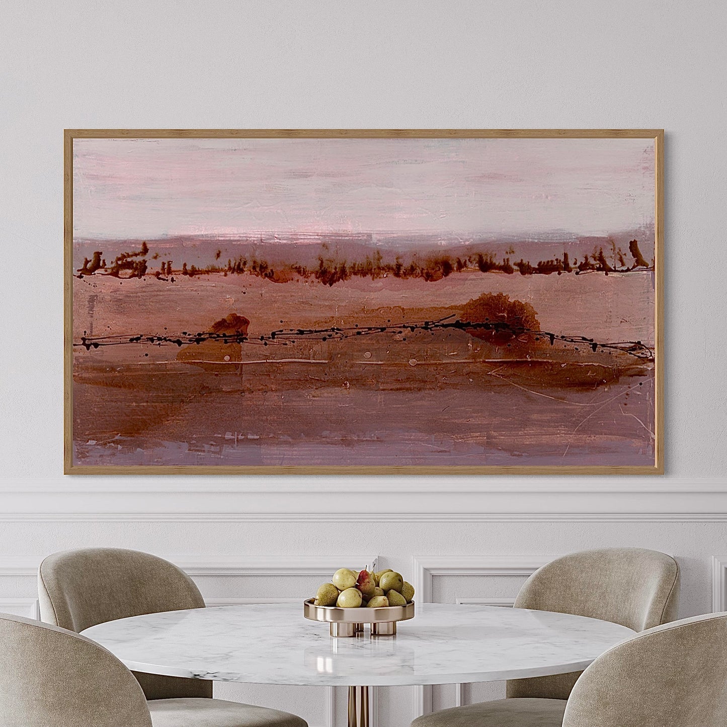 Dusk Over The Plains - FRAMED PRINT Exclusive to ARTIST LANE