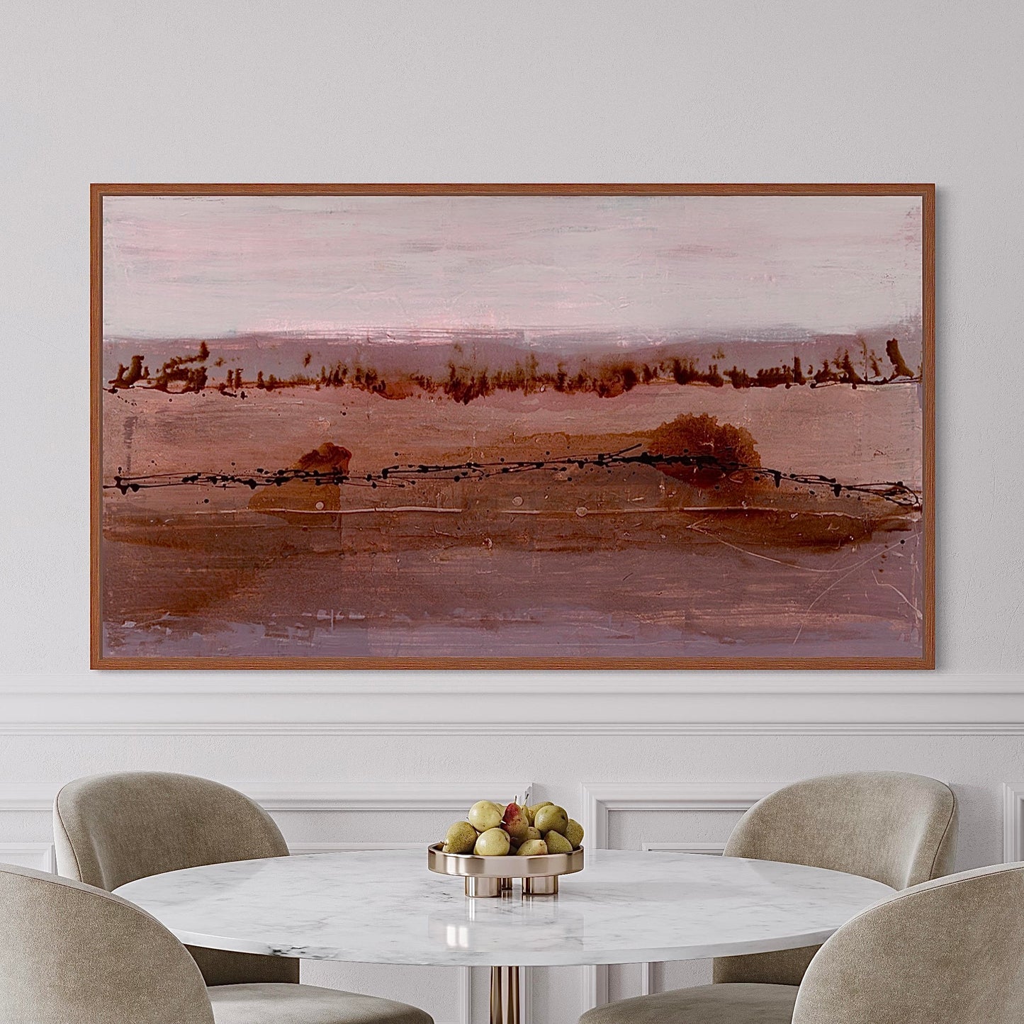 Dusk Over The Plains - FRAMED PRINT Exclusive to ARTIST LANE