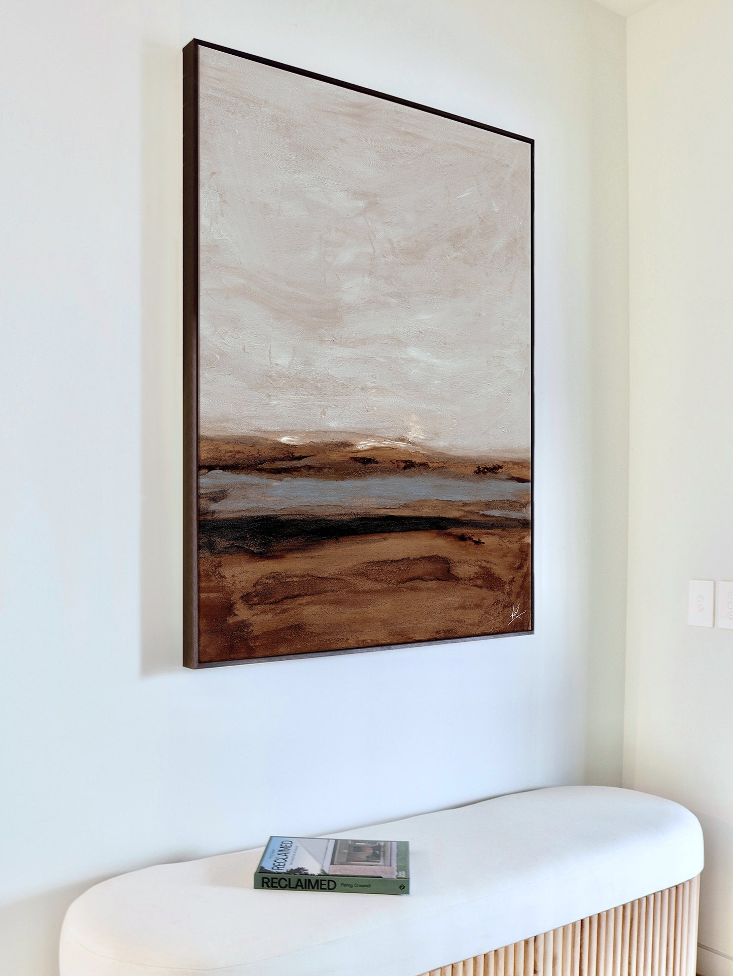Lake in the Country - FRAMED PRINT Exclusive to THE BLOCK SHOP