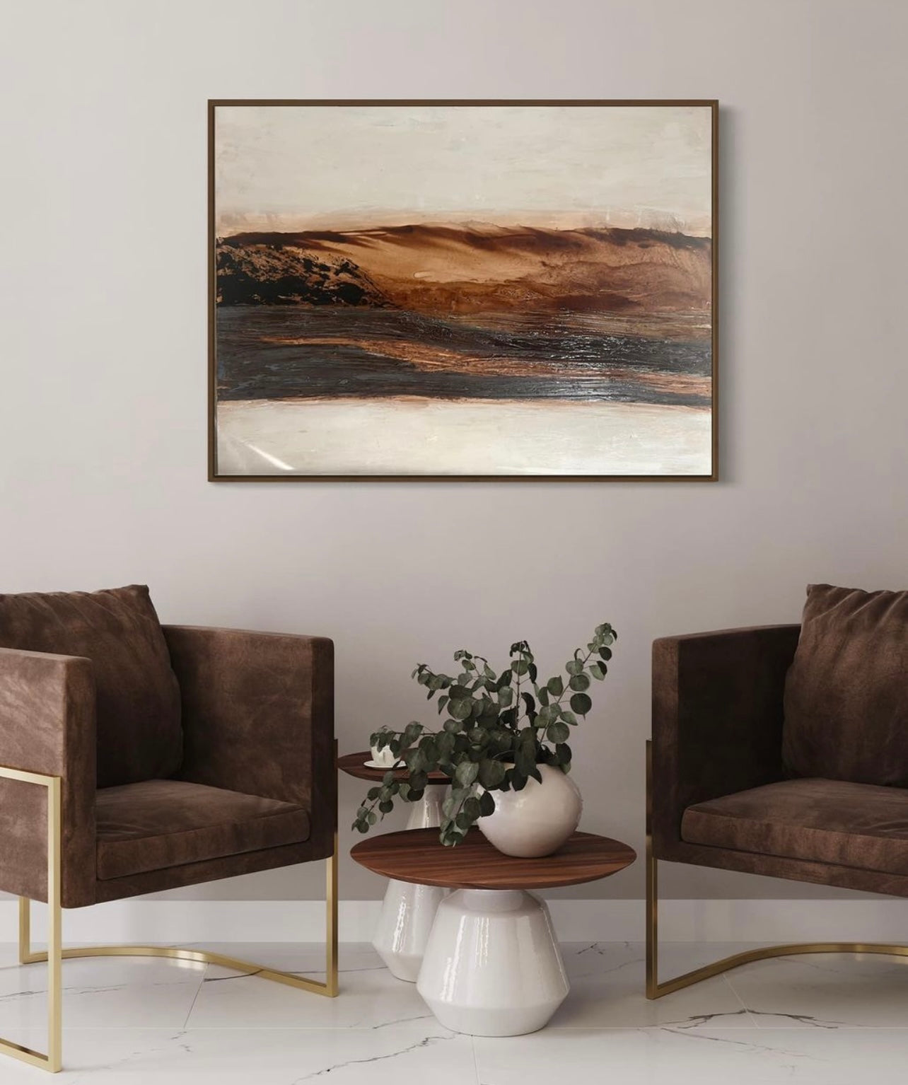 Rolling Sand Hills - FRAMED PRINT Exclusive to ARTIST LANE